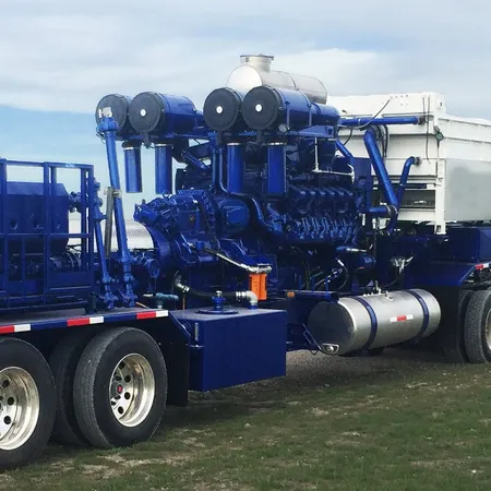 Pump with Twin Disc Transmission